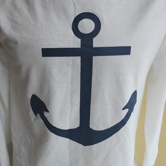 CBR White and Blue Graphic Long Sleeve Tee - Picture 4 of 7